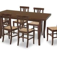 tavolo e 6 sedie nuovissime 