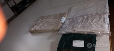 n°3 copriletti in raso misto seta + 2 cuscinetti