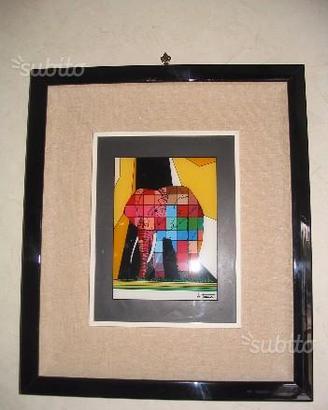 Quadri pittura su vetro alfredo trama