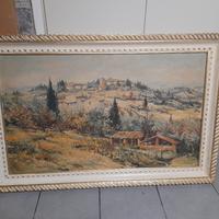 Quadro dipinto a olio di F. Saverio Taddei