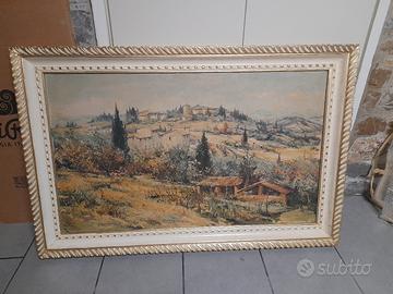 Quadro dipinto a olio di F. Saverio Taddei