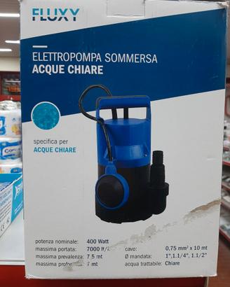 Pompa sommersa per Acque Chiare