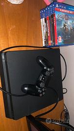 PlayStation 4 slim con giochi