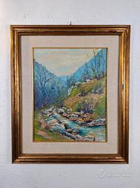 Quadro Olio su Tavola Telata 40x50 Botticini