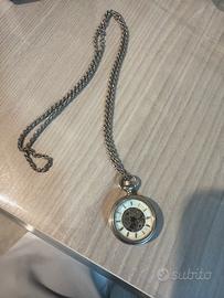 orologio orecchini orologi da collo