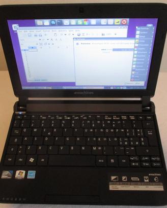 NETBOOK ACER emachines eM350, 10,1", INTEL Atom