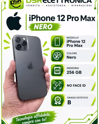 iPhone 12Pro Max 256gb No FaceID GRADO B