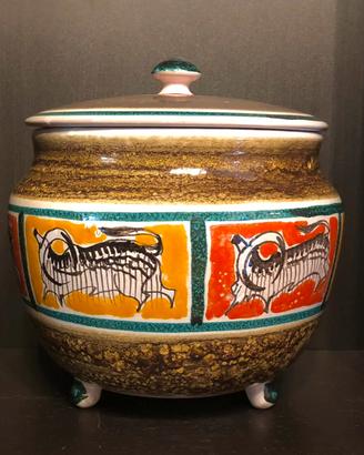 Vaso urna ceramica  Alvaro Cartei