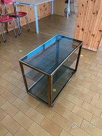 Tavolino porta TV porta liquore vintage carrello