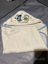 Accappatoio/ asciugamano neonato Disney