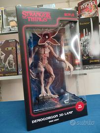 Stranger Things Demogorgon Lampada 3D Netflix