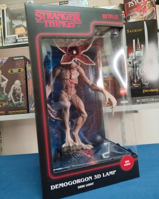 Stranger Things Demogorgon Lampada 3D Netflix