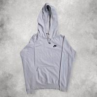 Felpa Nike basic bianca con scritta nera