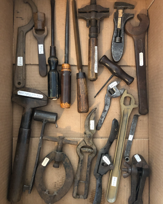 18 Utensili attrezzi antichi ‘800