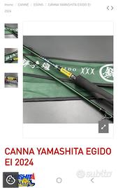 Canna e mulinello da eging