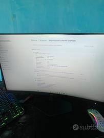 Monitor gaming nuovo 280hrz 0,3ms full ecc