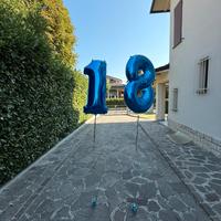 Palloncini compleanno diciottesimo