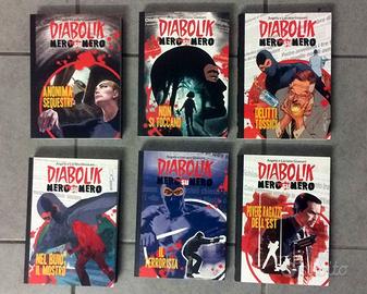 DIABOLIK - serie NERO SU NERO - Albi a Fumetti