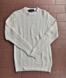 Maglione Uomo Nuvolari - Panna/Crema - taglia S