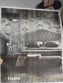 Letto matrimoniale Capitonne' 