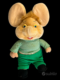 Topo Gigio vintage parlante 45 cm funzionante