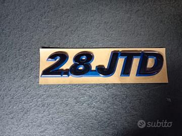 SCRITTA 2,8 JTD PER FIAT DUCATO-1324281080 -NUOVO 