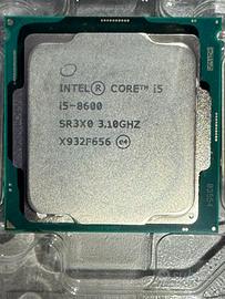 Processore CPU Intel Core i5 8600 3.1 GHz LGA 1151