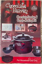Apparecchio per fonduta al cioccolato