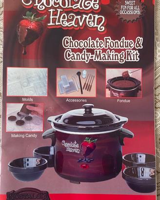 Apparecchio per fonduta al cioccolato
