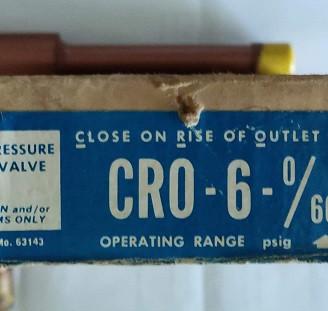 Valvola regolazione pressione refrigerazione CPR