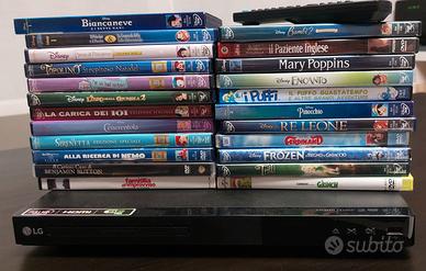 lettore DVD + DVD disney
