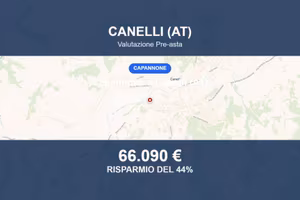Immobile in asta di 14700 m² a Canelli