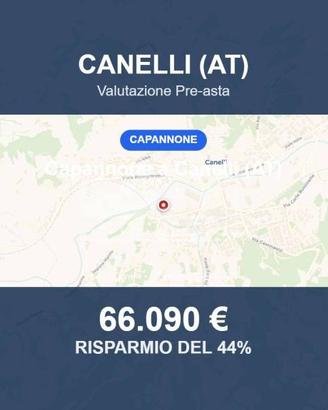Immobile in asta di 14700 m² a Canelli