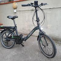 bici pieghevole elettrica Graziella Genio 