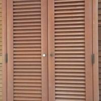 porta - persiana 2 ante usata alluminio