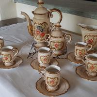 Servizio 6 tazze ceramica Bassano del Grappa