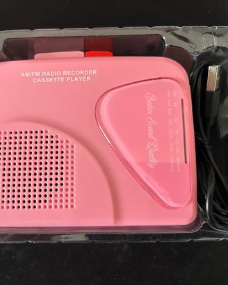 Radio con registratore su cassette