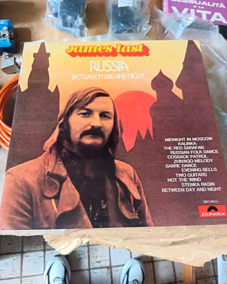 LP Vinile James Last Russia 1973 Polydor Italia
