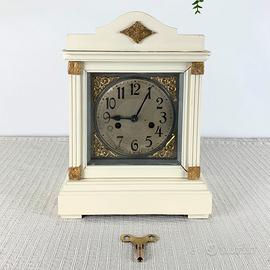 Orologio a Pendolo da Camino Antico Vintage