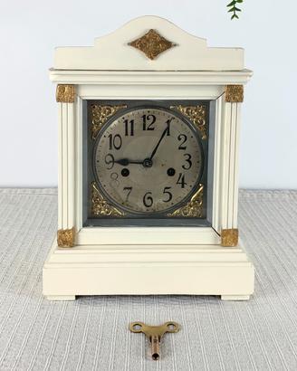 Orologio a Pendolo da Camino Antico Vintage