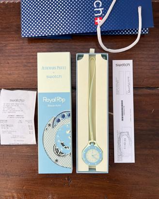 Swatch royal pop “Blaue acht”