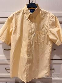 Camicia Façonnable estiva gialla uomo maniche cort