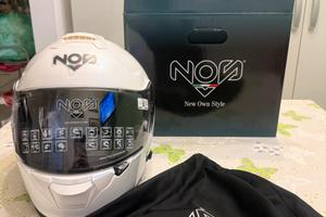 Casco NOS con aletta parasole nuovo
