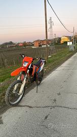 Ktm sx 125 targato leggere descrizione (motard)