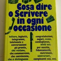 libro "cosa dire o scrivere in..."