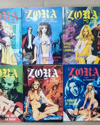 6 Fumetti Zora La Vampira 2023 Editoriale Cosmo