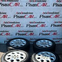 4 RUOTE CERCHI IN LEGA COMPLETE ALFA ROMEO 166 205