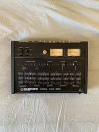 Lotto materiale audio vintage (mixer mic etc)