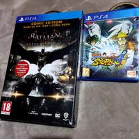 batman comic ps4 + naruto ps4