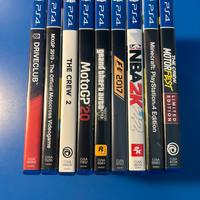 Lotto 9 giochi per PS4